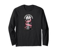Inspirational Stronger Quote Breast Cancer Awareness Long Sleeve T-Shirt