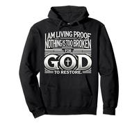 Inspirational Testimony Christian Religious Faith Based Gift Pullover Hoodie