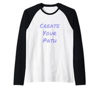 Inspirational Txt Art Text Messages How to Motivate Yourself Raglan Baseball Tee