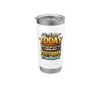 Inspirational Typography Design, Positive Mindset Stainless Steel Insulated Tumbler