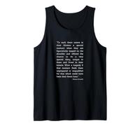 Inspirational Winston Churchill Quote Tank Top