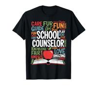 Inspirational Word School Counseling for Guidance Counselors T-Shirt