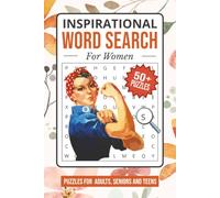 Inspirational Word Search for Women: Word Searches with Easy to Read Print about Female Empowerment, Self-Love and Becoming Her | 6x9 inches, 110 pages | Gifts for Women, Vacation and Holidays