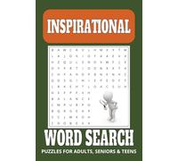 Inspirational Word Search Puzzle Book: Word Searches with Easy to Read Print about Inspirational, Positive, Motivational and More | 6x9 inches, 110 ... Gift for Vacations, Holidays and Free Times