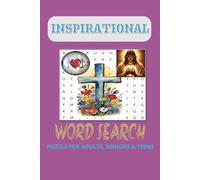 Inspirational Word Search: Relaxed with Positive, Uplifting & Good Vibes Words, Brain Teaser and more [6x9 inches110 pages ] 50+ Puzzles... Gift for Vacations, Holidays and Free Time