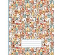 Inspirations Notebook with Quotes: Cats and Dogs Design Cover with Inspirational and Motivational Quotes on Every Page - 110 pages, 7.5 x 9.25 in