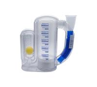 Inspiratory Exerciser, 5000ml Apparatus Vital Capacity Breathing Trainer, Lung Exerciser Improvement, Incentive Spirometer