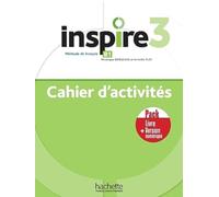Inspire 3- Pack Cahier d'activités + Version numérique: Cahier d'activités livre + version numérique