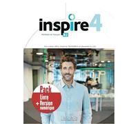 Inspire 4 - Pack Livre de l'eleve + version numerique. B2 by HACHETTE FRANCAIS L