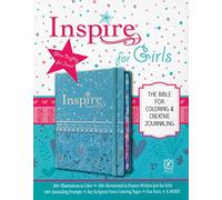 Inspire Bible for girls: New Living Translation, The Bible for Coloring & Creative Journaling