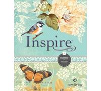 Inspire Bible NLT (Aquamarine, Filament Enabled): The Bible for Coloring & Creative Journaling
