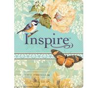 Inspire Bible NLT, Filament Enabled, Vintage Blue/Cream