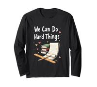 Inspire Growth Mindset Resilience Quotes for Teachers Long Sleeve T-Shirt