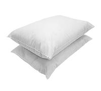 Inspire Me Bed Pillows 2 Pack Extra Soft Filling Hotel Quality Comfortable Neck Pillow For Sleeping Soft & smooth,non-allergenic Bounce To Back Extra Soft Filling Bed Pillows (Hollowfibre White)