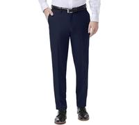Inspire Me Men Casual Works Pant Formal Classic Trouser Zip Fastening with Hook & Bar (30, Navy (27 Long))