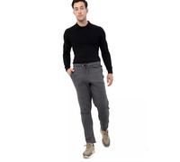 Inspire Me Men's Open Hem Fleece Bottom Gym Tracksuit Joggers Regular Comfort Fit Two Zip Side Pockets Elasticated Waist (Charcoal, X - Large)