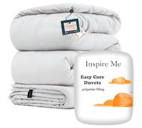 Inspire Me Single Duvet 4.5 Tog All Season Comforter, Lightweight Skin Friendly Quilt, Down Alternative Ultra-Soft Plush Breathable Single Bed Duvet