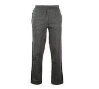 Inspire Me Women's Open Hem Fleece Tracksuit Bottoms Casual High Rise Gym Lounge Jogging Trouser Ladies Sweatpants with Pocket (L, Charcoal)