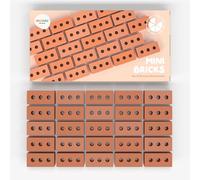Inspire My Play 25 x Mini Silicone Building Bricks Age 2+ for Messy Play - Construction Sensory Bin Filler - Creativity for Kids