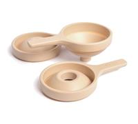 Inspire My Play 3 x Natural Funnels for Kids - Funnel set for Children - Sensory Toys and Accessories for Messy Play