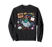 Inspire Pi Symbol Math Pun Funny Pigeon Pi Day Sweatshirt
