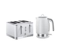 Inspire White Breakfast Bundle Russell Hobbs White One Size