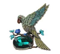 Inspired Alloy Brooch Pin Featuring Sparkling Crystal Inlay for Animal Theme Fashion Accessory Gift Chest Pin