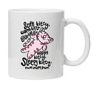 Inspired Big BangTheory Soft Kitty Warm Kitty Sleepy Kitty Funny Ceramic Coffee Tea Mug Mug Coffee Cup Mug English Alphabet Mother Mug Coffee Cup Cute Ceramic Heat-Resistant Cup Ceramic Tea Cup