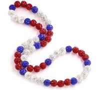 Inspired Bling Baseball Necklaces For Athletes Players|Ice Collection Pollyanna Rhinestone Beaded Baseball Necklaces|Baseball Drip Accessory Jewelry Team Gifts For Men Women Teens Phillies E