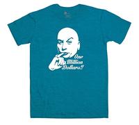 Inspired by Austin Powers T Shirt - One Million Dollars Black/Large