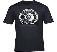 Inspired by John Carpenter's The Thing Outpost 31 Mens T-Shirt Black Size 3XL
