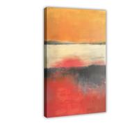 Inspired by Mark Rothko - Contemporary Art Print Canvas Poster Wall Art Decor Print Picture Paintings for Living Room Bedroom Decoration 16x24inch(40x60cm)