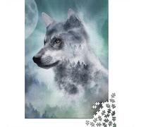 Inspired by Nature 1000-Piece Puzzle for Adults, 52x38cm/1000pcs, White Pieces with A Smooth Surface; to Finish in A Few Relaxed Sessions