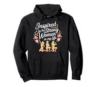 Inspired By The Strong Women In My Life Inspiring Girl |- Pullover Hoodie