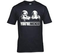 Inspired by The Sweeney You're Nicked Men T-Shirt Black