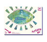 DJECO On the pond with Water Lilies - drawing workshop