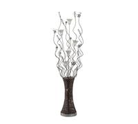 Inspired Clearance - (DH) Kristal Floor Lamp 7 Light G4 Polished Chrome/Coffee/Silver/Crystal, NOT LED/CFL Compatible