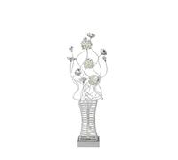 Inspired Clearance - (DH) Majella Table Lamp 4 Light G4 Polished Chrome/Silver/Crystal, NOT LED/CFL Compatible