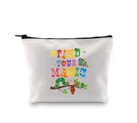 Inspired Cosmetic Bag Find Your Magic Makeup Bag Caterpillar Lover Gift Bookworm Gift