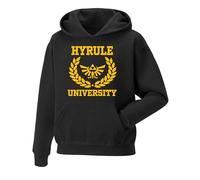Inspired Crest of Hyrule University Hoodie Boys Gaming hoodies| Cool Video Game Fan Premium Quality Unisex Pullover Jumper TV Shows Boys Hoodie for UK Men/Women/Kids for Fans, Birthday Christmas