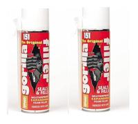 Inspired Essentials 2X 500ml Expanding Foam Filler Waterproof Gorilla Filler