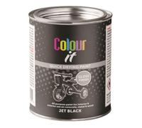 Inspired Essentials 300ml Non Drip Paint Tin Exterior Interior Hard Drying Performance Multi-Purpose Tin for Metal, Wood, Plastic, Walls with Perfect Finish (1, Black Gloss)