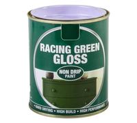 Inspired Essentials 300ml Non Drip Paint Tin Exterior Interior Hard Drying Performance Multi-Purpose Paint Tin for Metal, Wood, Plastic, Walls with Perfect Finish (1, Racing Green Gloss)