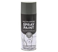 Inspired Essentials All Purpose Aerosol Spray Paint 400ml Quick Drying Spray, Fast Dry and Excellent Coverage for Metal, Wood, Plastic and More (1, Grey Primer - 151)