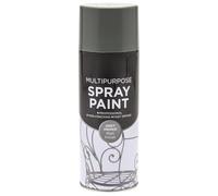 Inspired Essentials All Purpose Aerosol Spray Paint 400ml Quick Drying Spray, Fast Dry and Excellent Coverage for Metal, Wood, Plastic and More (4, Grey Primer - 151)