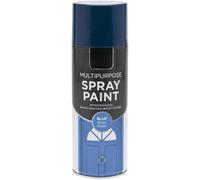 Inspired Essentials All Purpose Aerosol Spray Paint 400ml Quick Drying Spray, Fast Dry and Excellent Coverage for Metal, Wood, Plastic and More (2, Blue Gloss - 151)