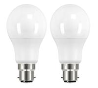 Inspired Essentials B22 Bayonet LED Bulb, Daylight 6500K, 150W 150 Watts Equivalent, 18W B22 GLS Bulbs, Light Bulbs, Energy Saving, 2452 Lumen, Non-Dimmable, Extra Bright, Pack of 2.