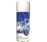 Inspired Essentials Christmas Snow Spray Cans Artificial Decoration For Real Snow Effect Tree Party Festive Xmas Window Flake Decoration Plant Stencils 200ml (3)