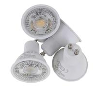 Inspired Essentials LED GU10 Dimmable Spotlight Bulb 3.6W (50W Replacement) - Pack of 4 LED Bulbs (Cool White, 50W Equivalent Dimmable)