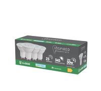 Inspired Essentials LED GU10 Spotlight Bulb 4.9W (50W Replacement) - Pack of 4 LED Bulbs (Daylight, 50W Equivalent Non Dimmable)